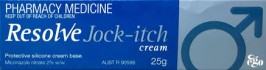 Buy Resolve Jock-itch Cream - miconazole nitrate 2% w/w -  - 25g